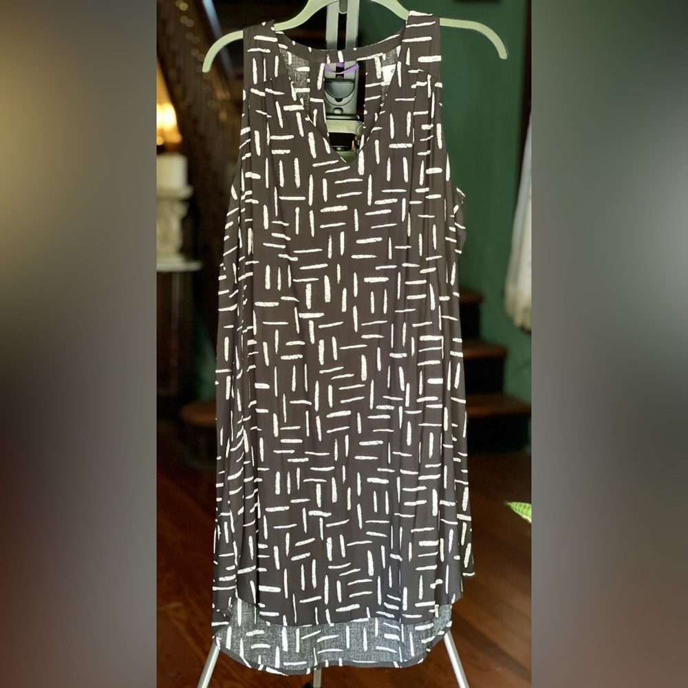 Old Navy Summer Black Shirt Dress (Sz Lg)